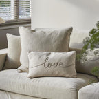 Riviera Maison with love tyynynpäällinen, beige